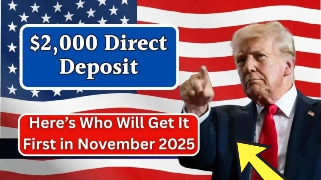 IRS Confirms $2,000 Direct Deposit Payments for November 2025 – Eligibility, Dates & How to Get Yours